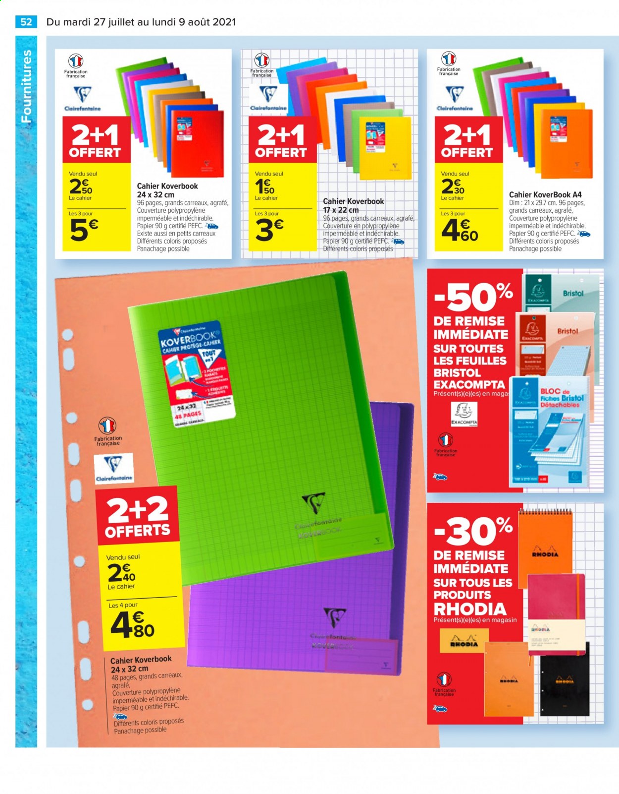 Catalogue Carrefour Hypermarchés - 27/07/2021 - 09/08/2021. Page 53