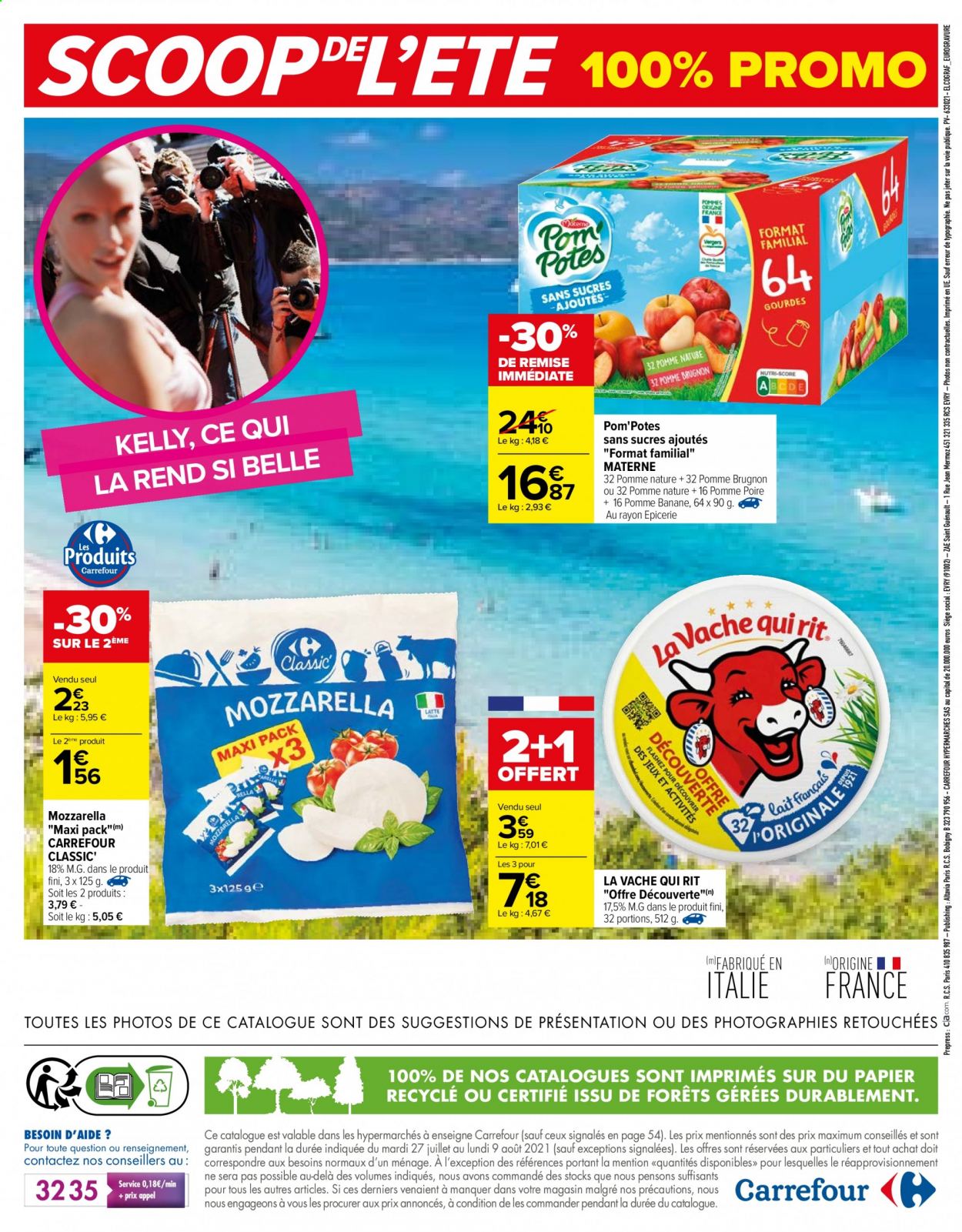 Catalogue Carrefour Hypermarchés - 27/07/2021 - 09/08/2021. Page 58
