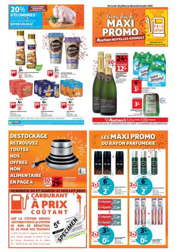 Catalogue Auchan - 26.07.2021 - 08.08.2021.