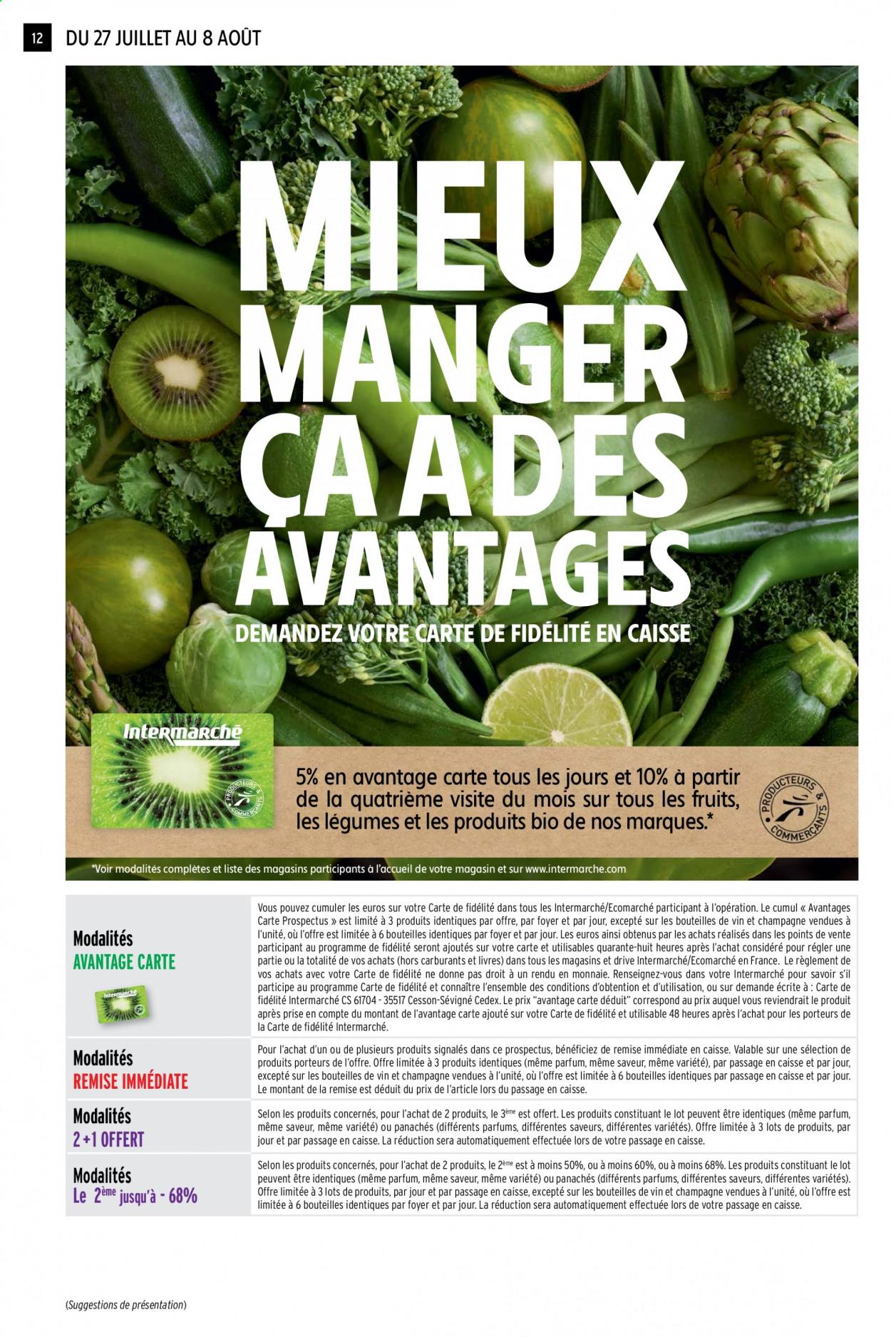 Catalogue Intermarché Contact - 27/07/2021 - 08/08/2021. Page 12