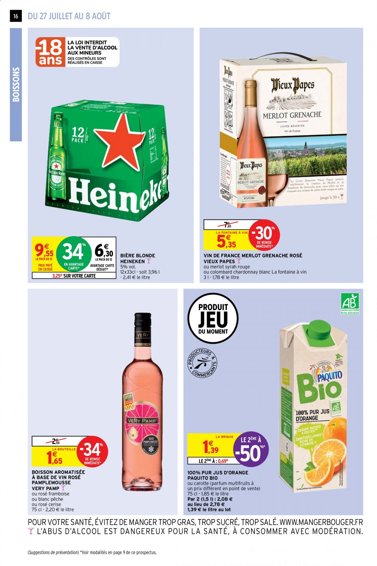 Catalogue Intermarché Express - 27/07/2021 - 08/08/2021. Page 16