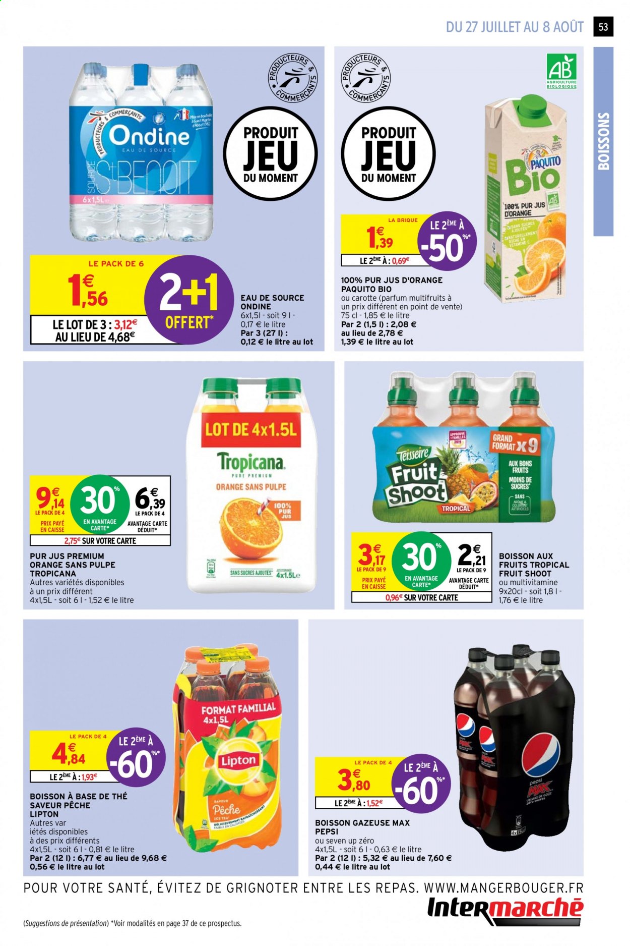 Catalogue Intermarché Hyper - 27/07/2021 - 08/08/2021. Page 53