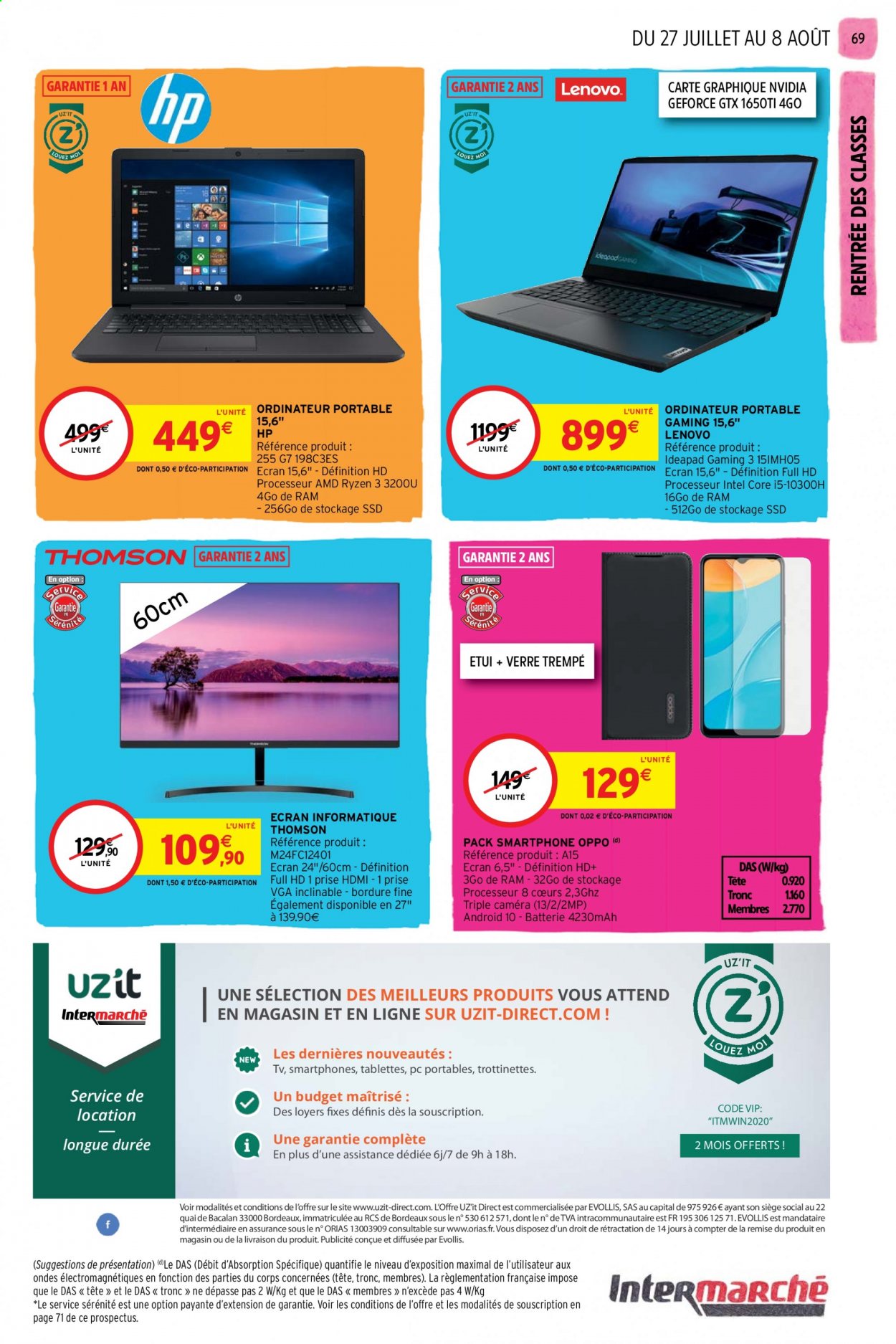 Catalogue Intermarché Hyper - 27/07/2021 - 08/08/2021. Page 69