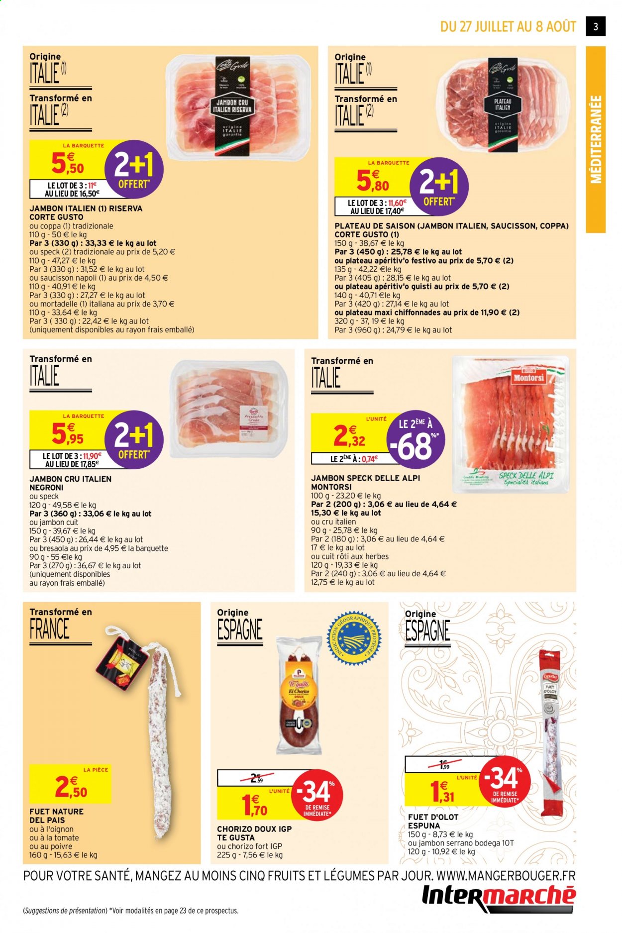 Catalogue Intermarché Super - 27/07/2021 - 08/08/2021. Page 3