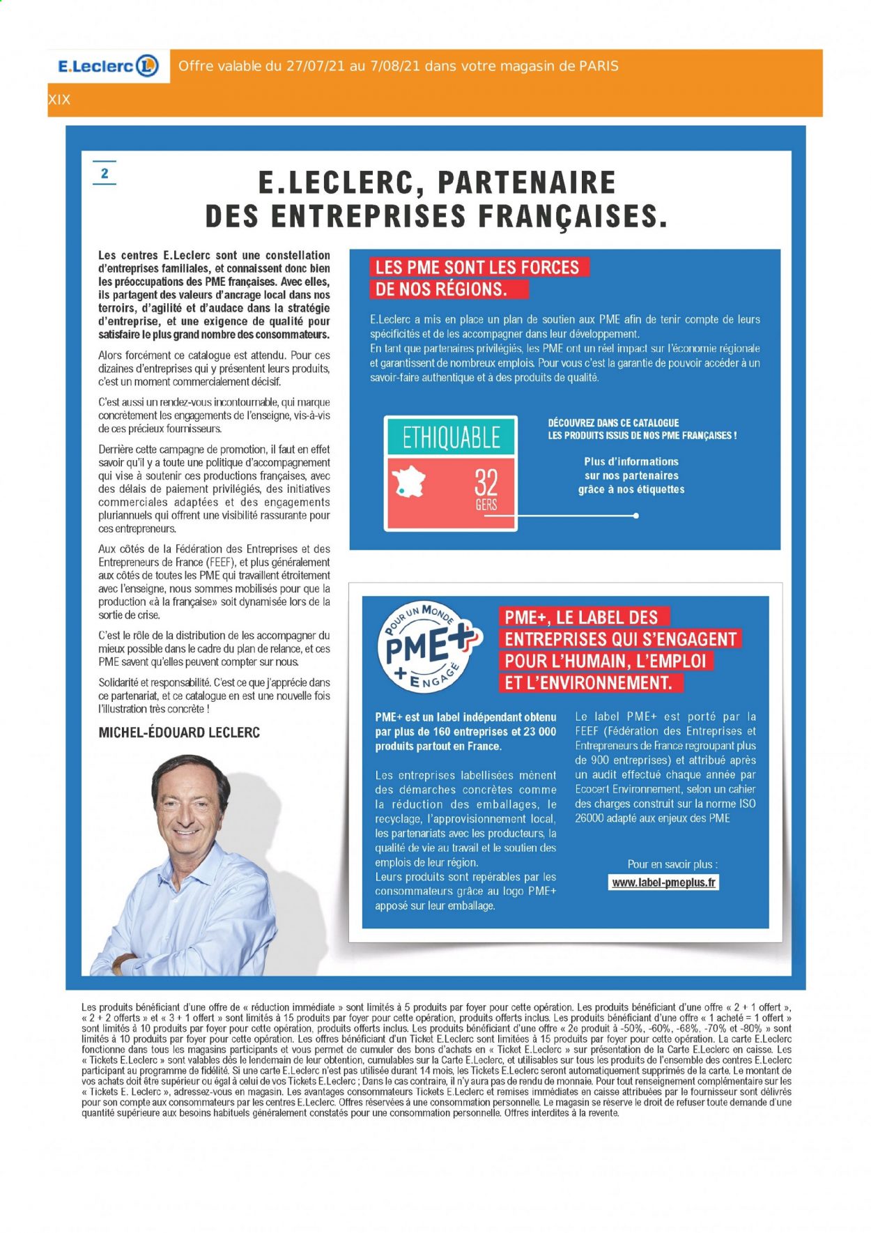 Catalogue E.Leclerc - 27/07/2021 - 07/08/2021. Page 2
