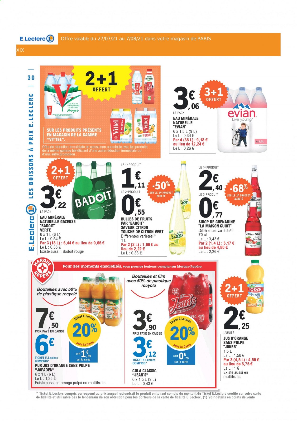 Catalogue E.Leclerc - 27/07/2021 - 07/08/2021. Page 30