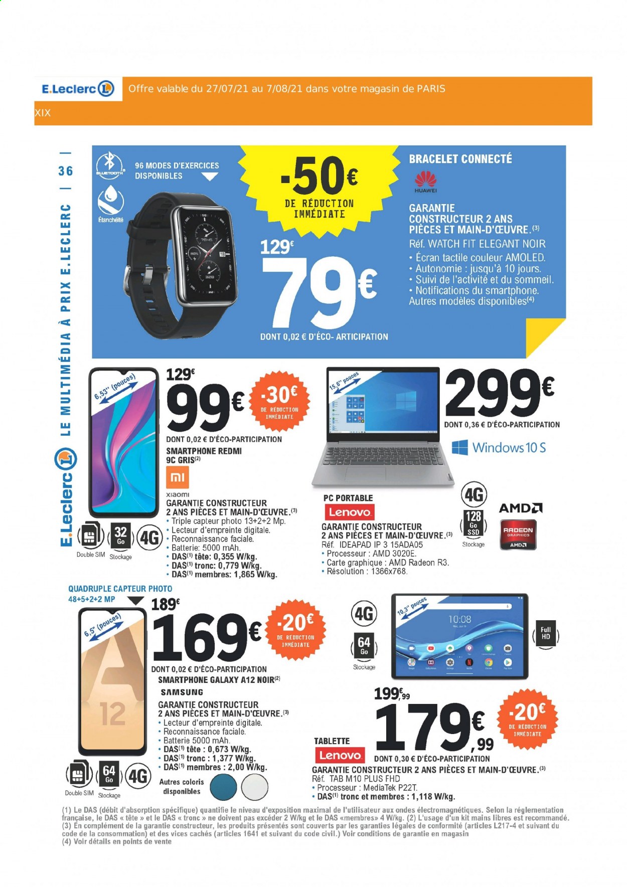Catalogue E.Leclerc - 27/07/2021 - 07/08/2021. Page 36
