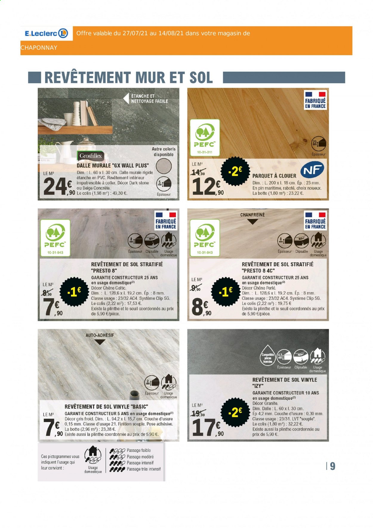 Catalogue E.Leclerc - 27/07/2021 - 14/08/2021. Page 9