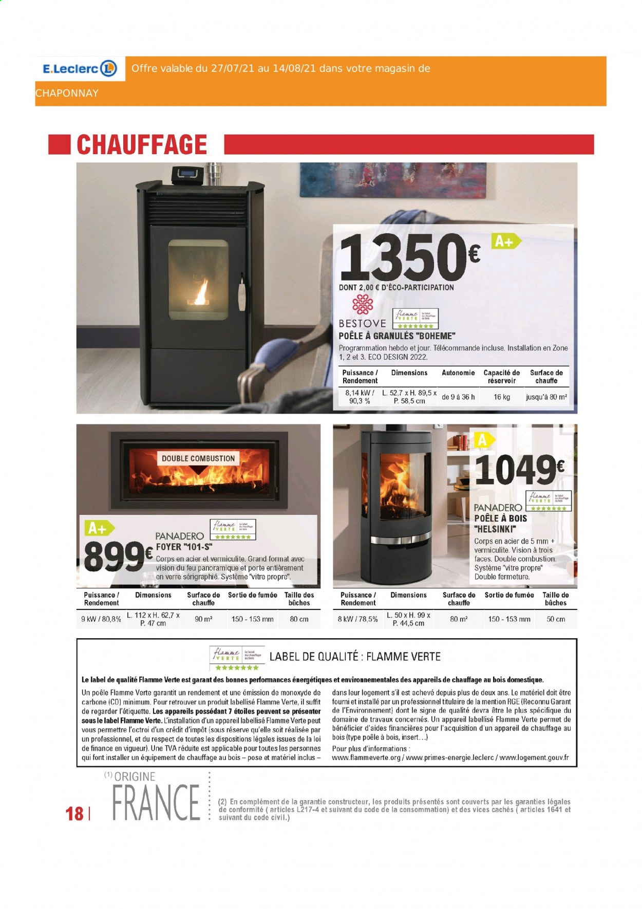 Catalogue E.Leclerc - 27/07/2021 - 14/08/2021. Page 18