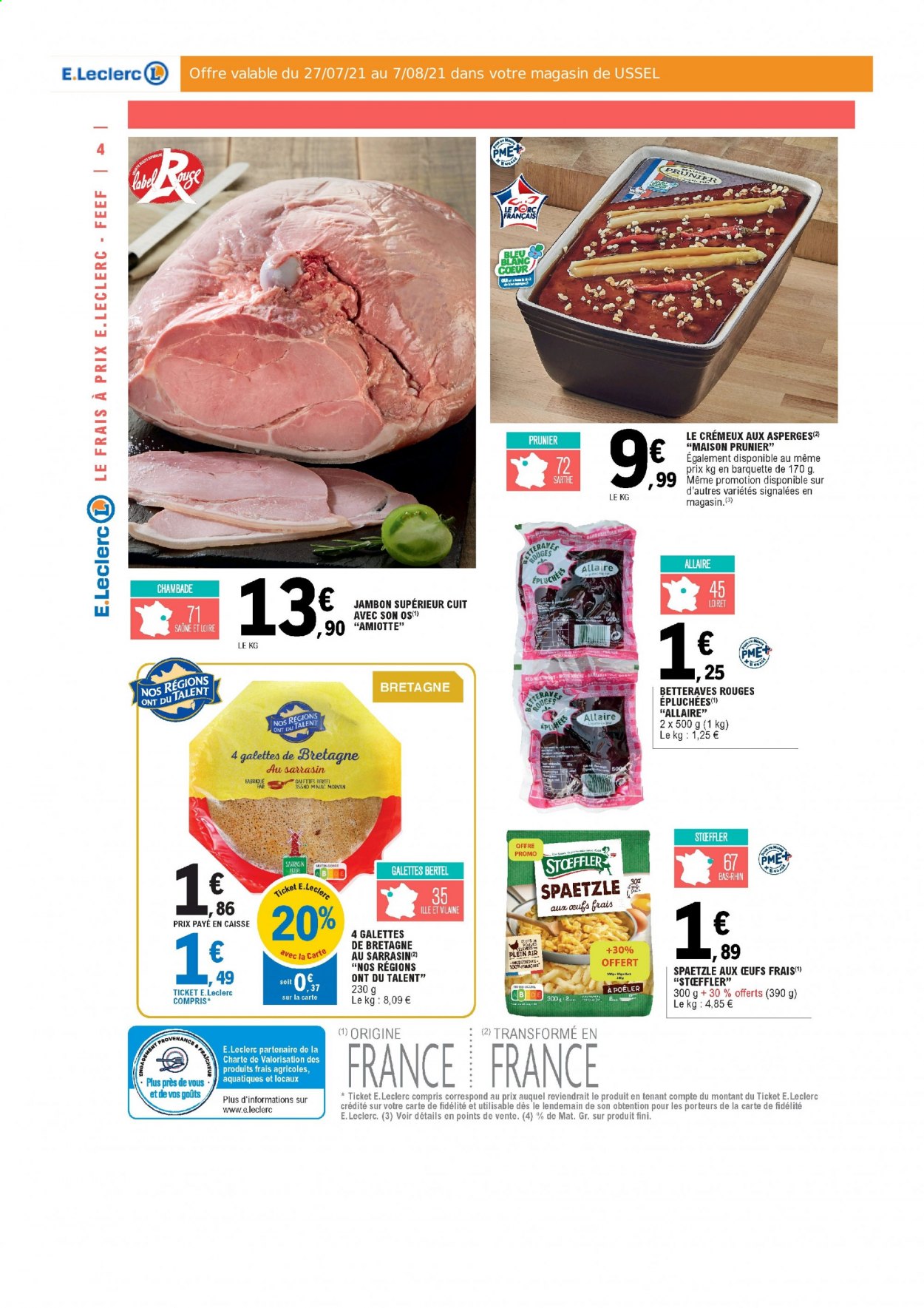 Catalogue E.Leclerc - 27/07/2021 - 07/08/2021. Page 4