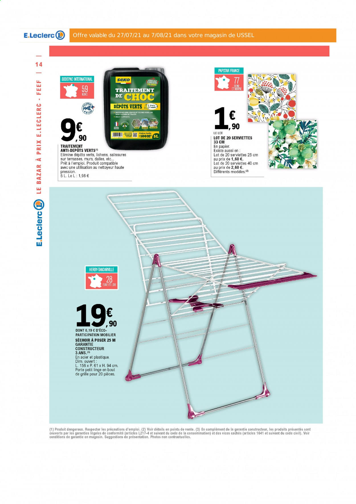 Catalogue E.Leclerc - 27/07/2021 - 07/08/2021. Page 14