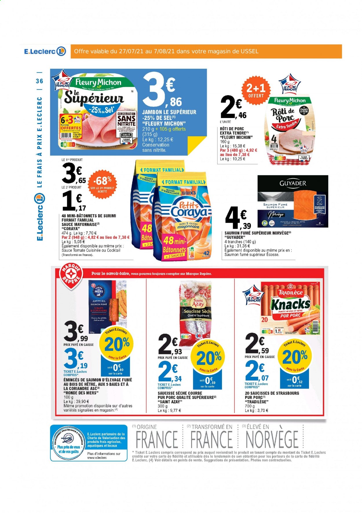 Catalogue E.Leclerc - 27/07/2021 - 07/08/2021. Page 36