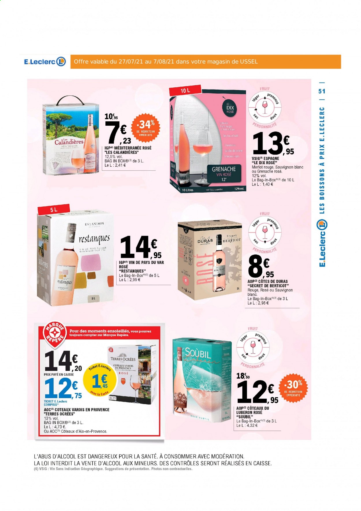 Catalogue E.Leclerc - 27/07/2021 - 07/08/2021. Page 51
