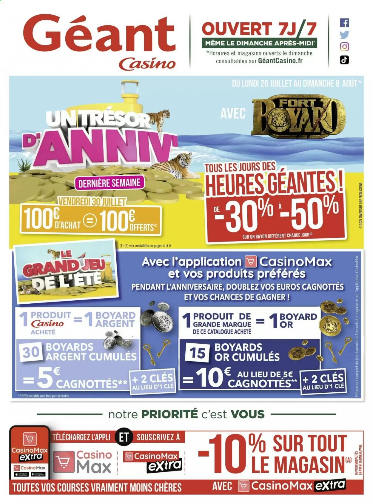 thumbnail - Catalogue Géant Casino - 26/07/2021 - 08/08/2021.