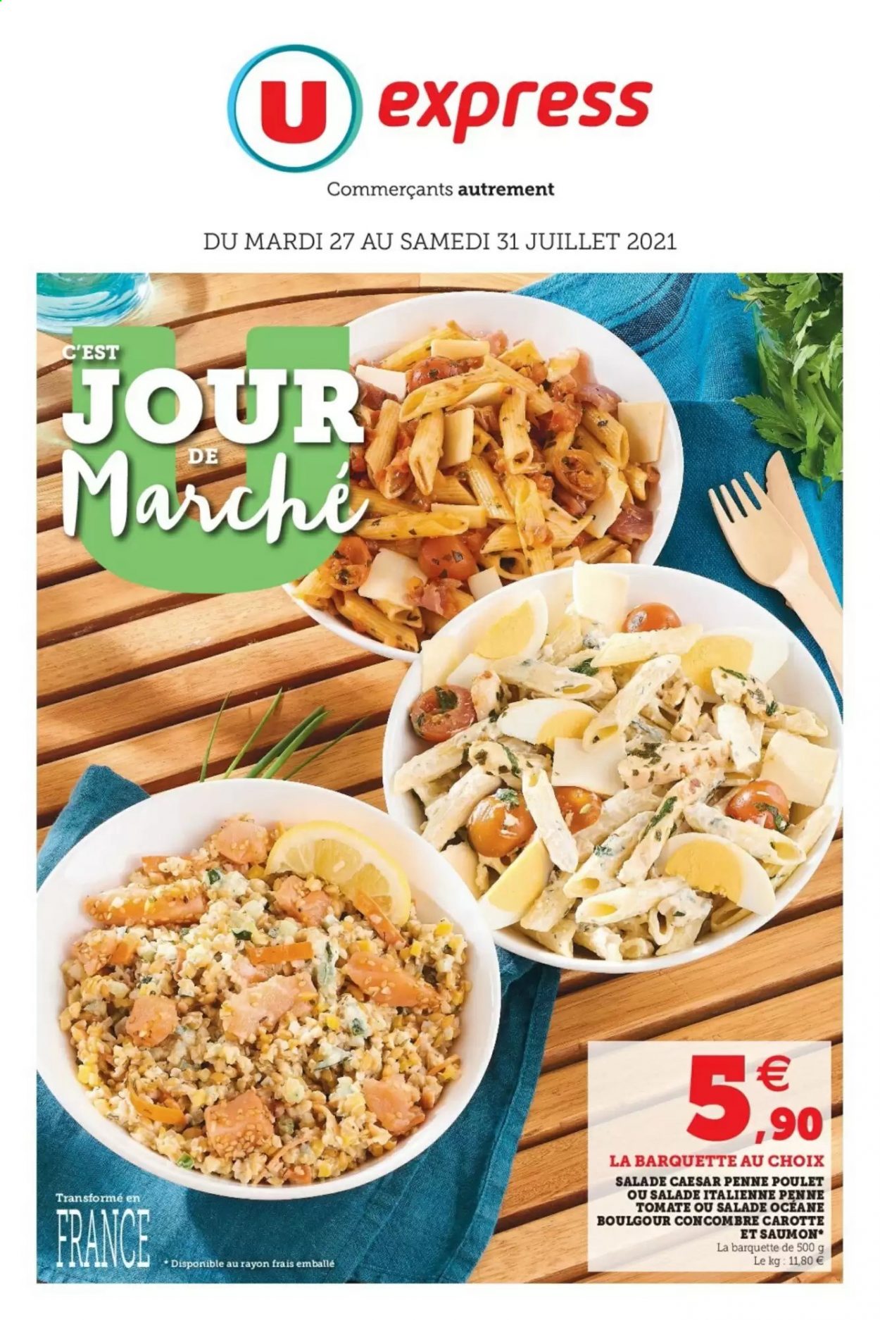 Catalogue U express - 27/07/2021 - 31/07/2021. Page 1