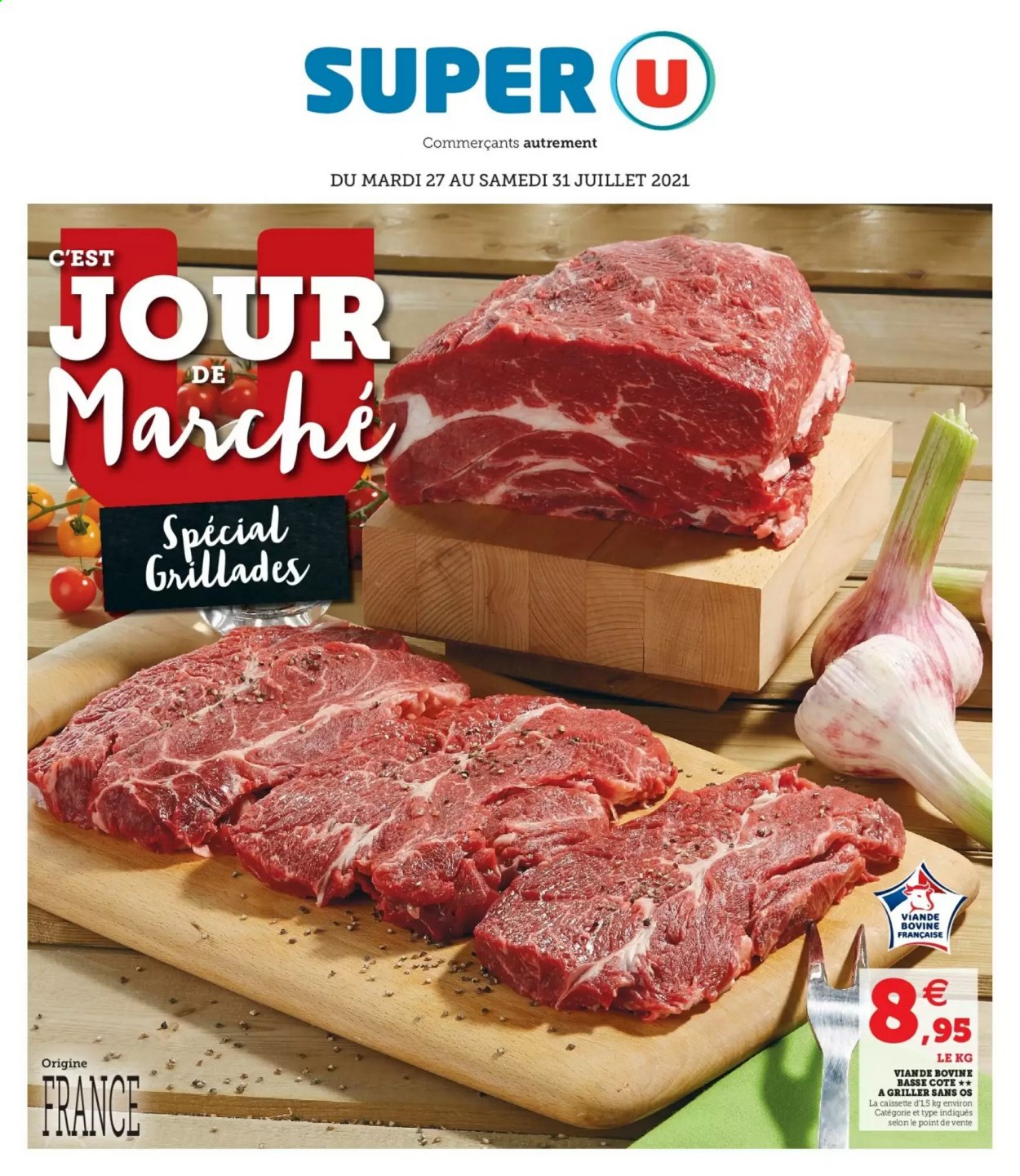 Catalogue SUPER U - 27/07/2021 - 31/07/2021. Page 1