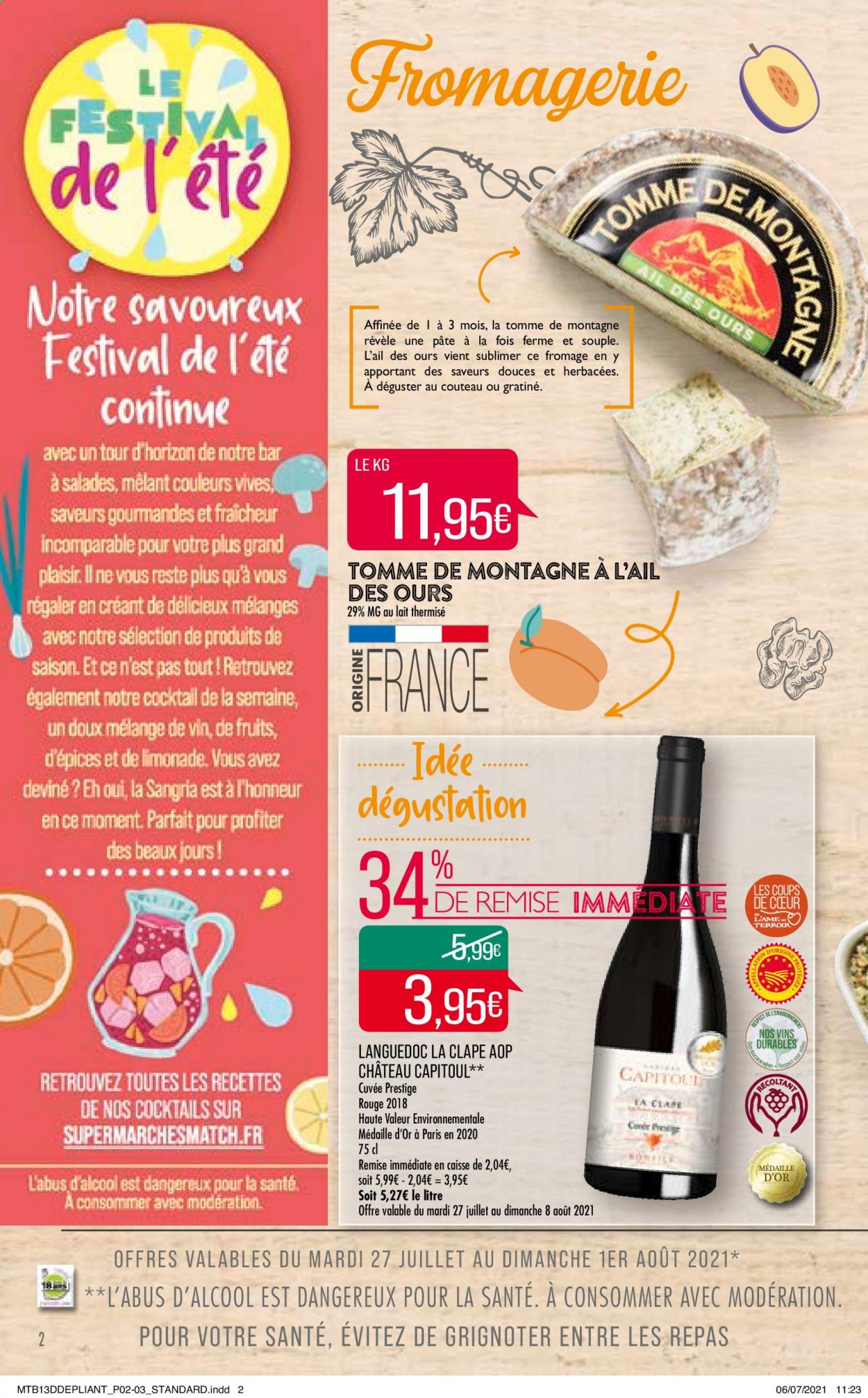 Catalogue Supermarché Match - 27/07/2021 - 08/08/2021. Page 2