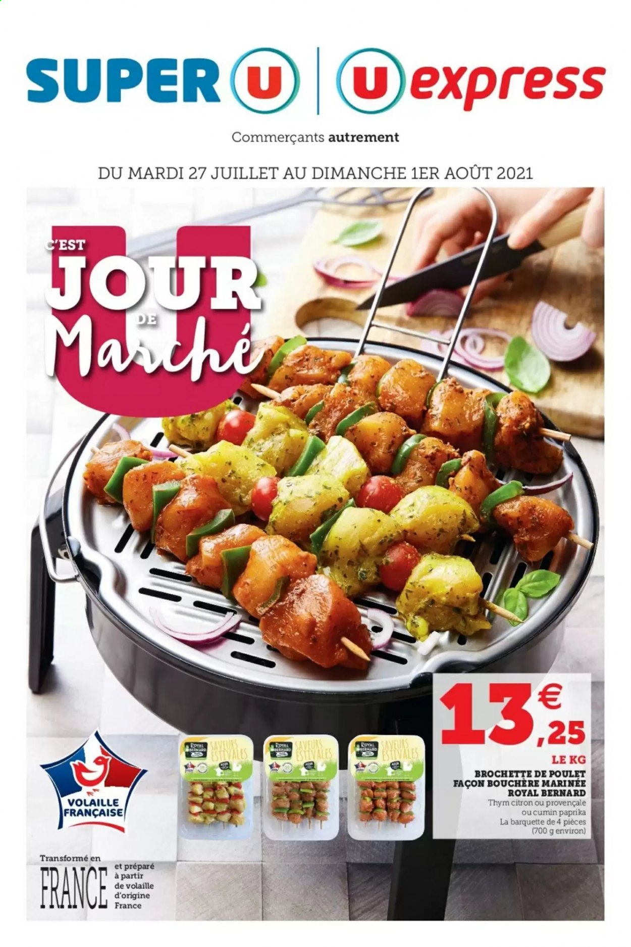 Catalogue Magasins U - 27/07/2021 - 01/08/2021. Page 1