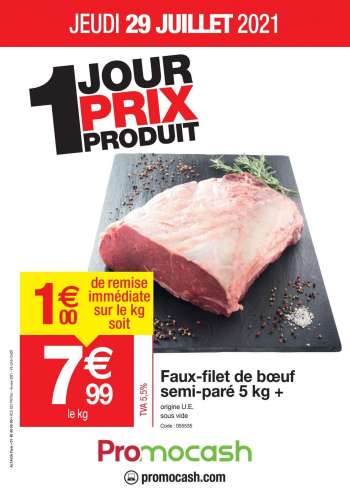 Catalogue Promocash - 31.07.2021 - 31.07.2021.