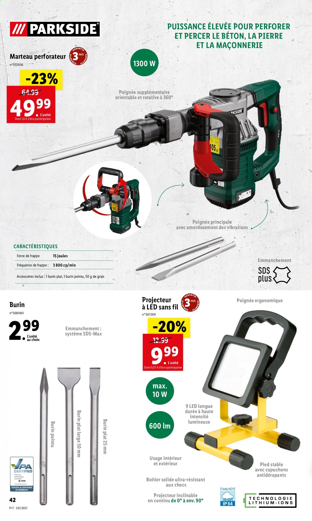Catalogue Lidl - 04/08/2021 - 10/08/2021. Page 46
