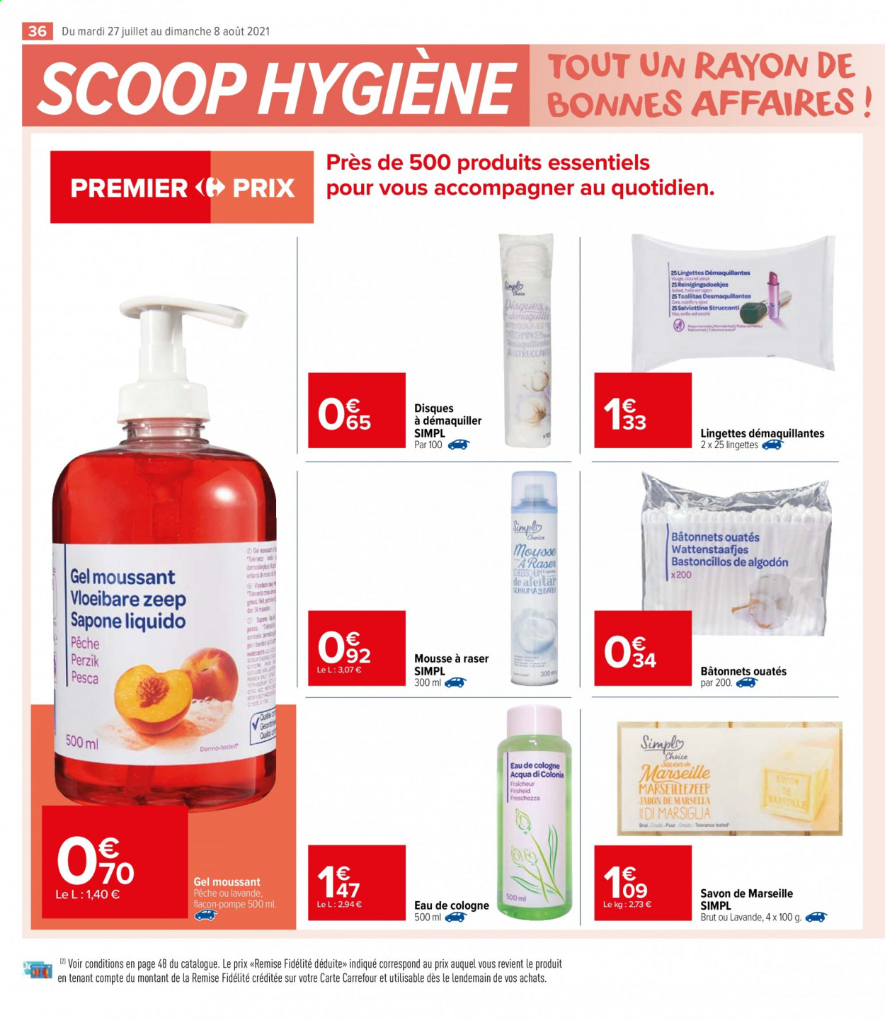 Catalogue Carrefour Market - 27/07/2021 - 08/08/2021. Page 36