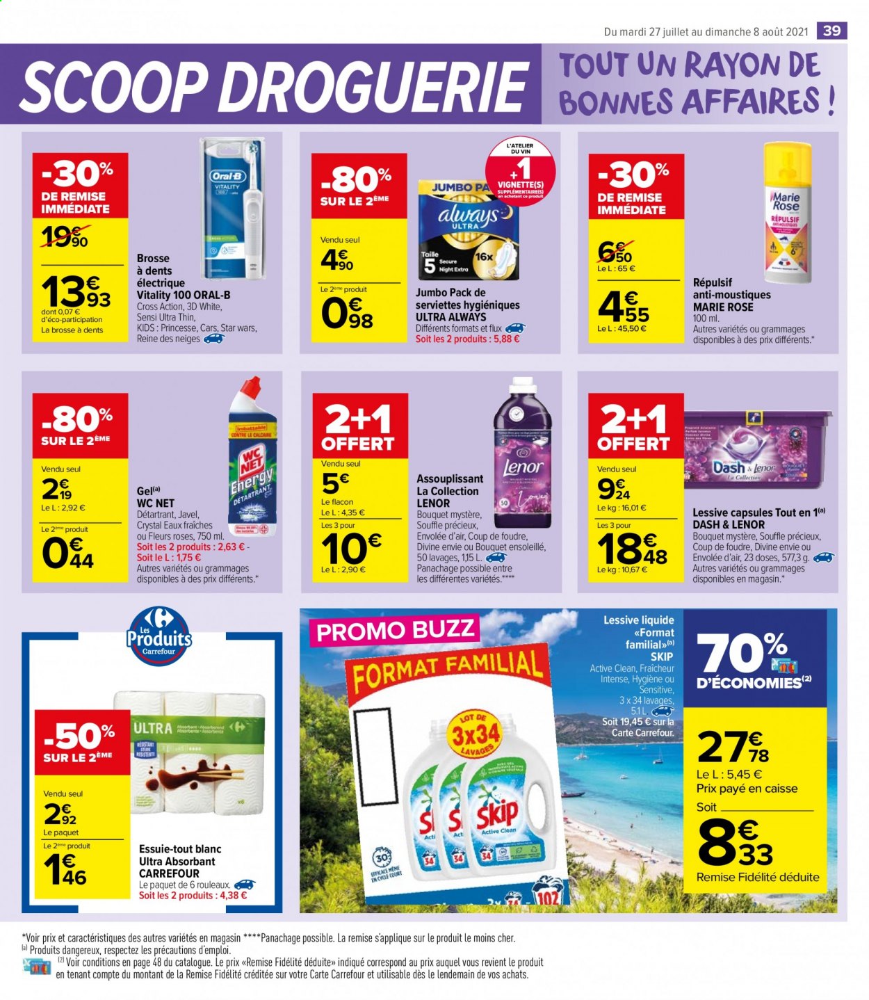 Catalogue Carrefour Market - 27/07/2021 - 08/08/2021. Page 39