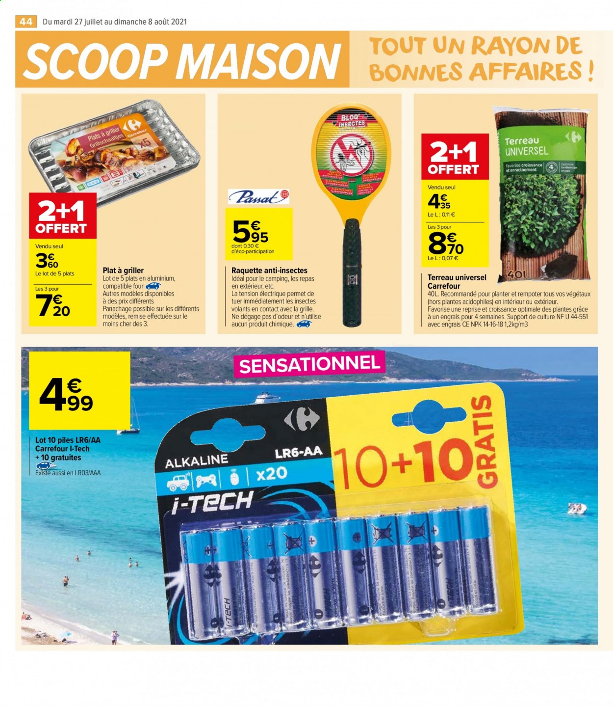 Catalogue Carrefour Market - 27/07/2021 - 08/08/2021. Page 44