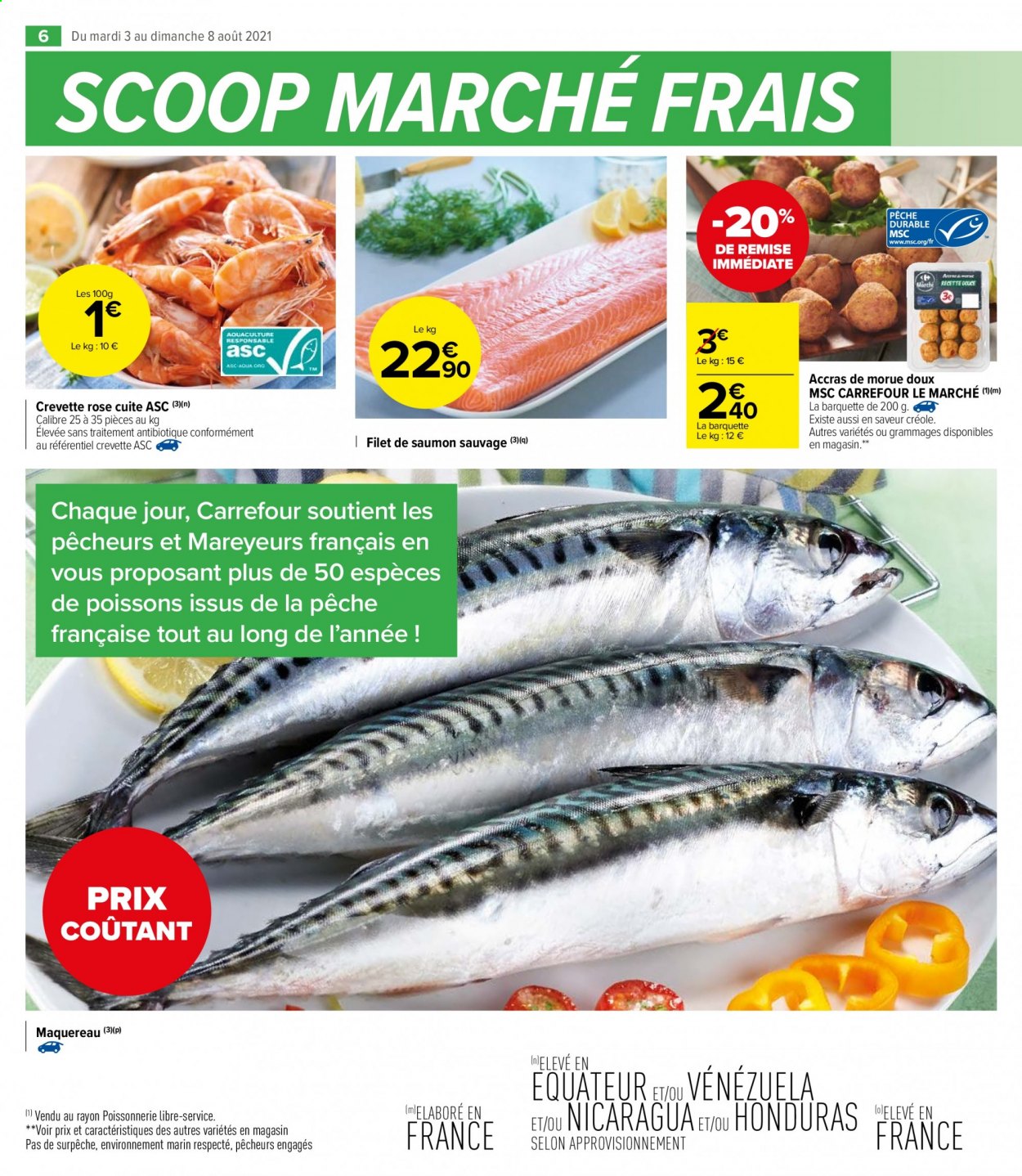 Catalogue Carrefour Market - 03/08/2021 - 08/08/2021. Page 6
