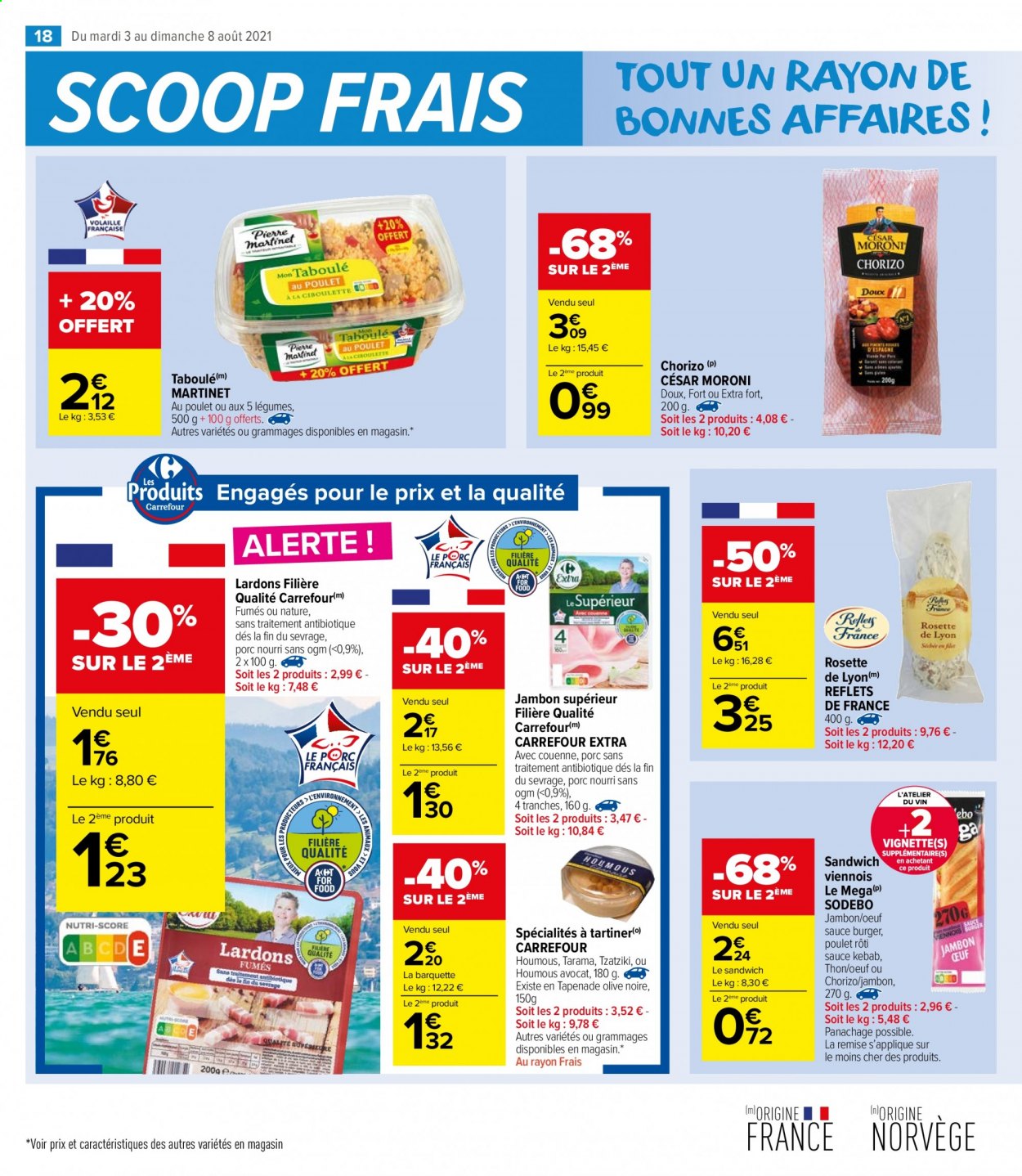 Catalogue Carrefour Market - 03/08/2021 - 08/08/2021. Page 18