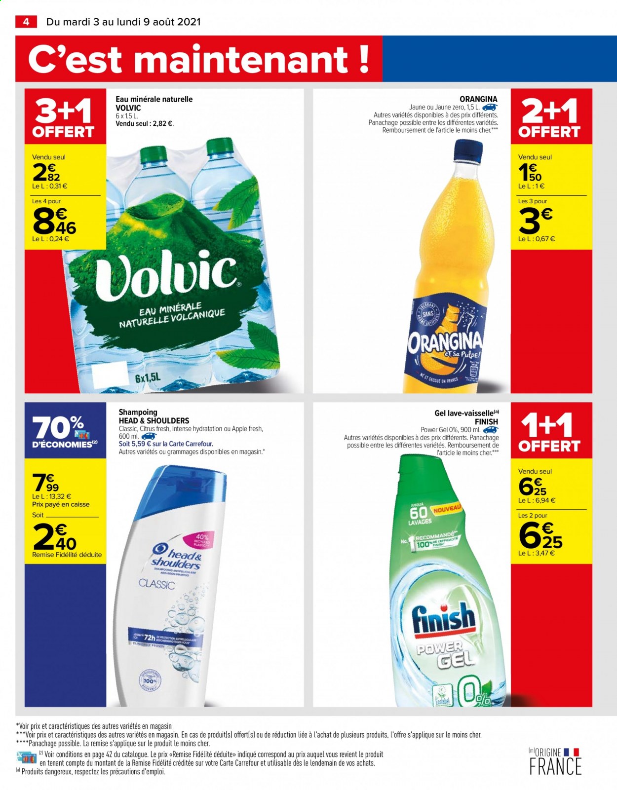 Catalogue Carrefour Hypermarchés - 03/08/2021 - 09/08/2021. Page 4
