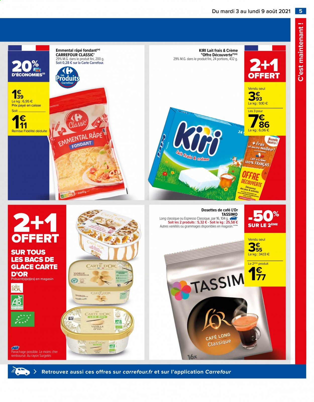 Catalogue Carrefour Hypermarchés - 03/08/2021 - 09/08/2021. Page 5