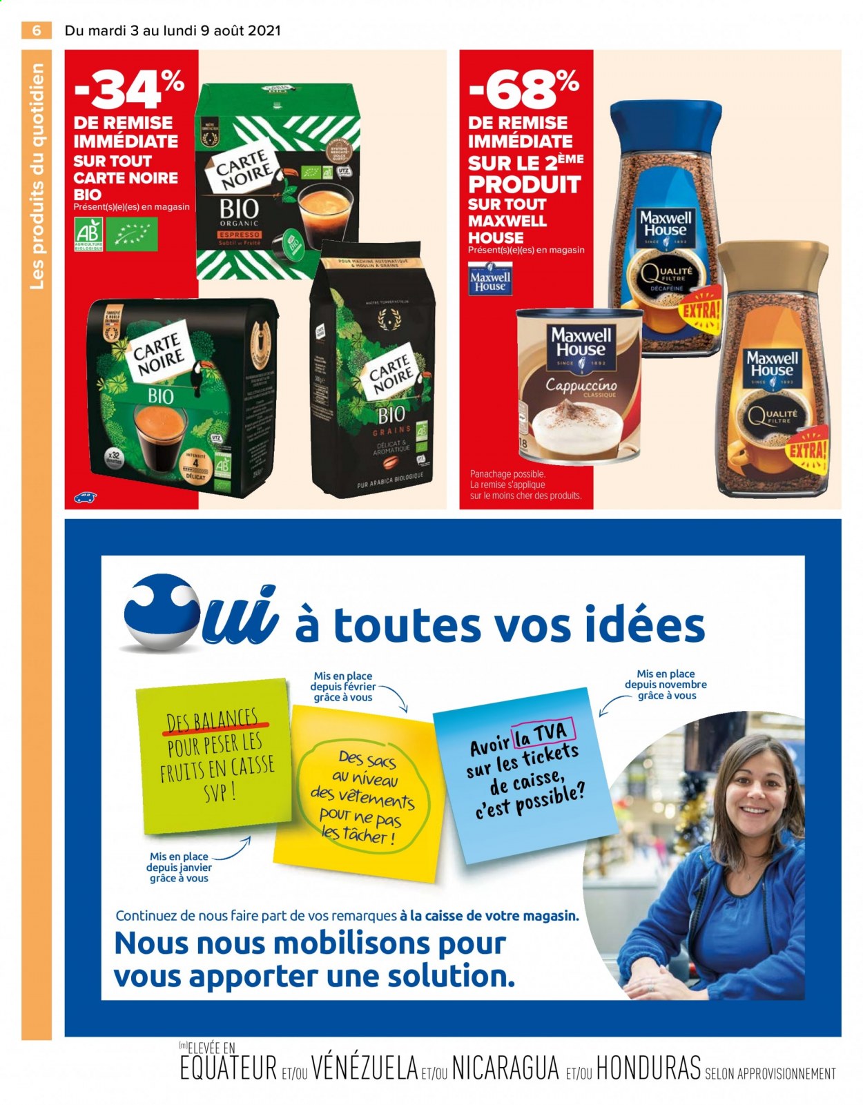 Catalogue Carrefour Hypermarchés - 03/08/2021 - 09/08/2021. Page 6