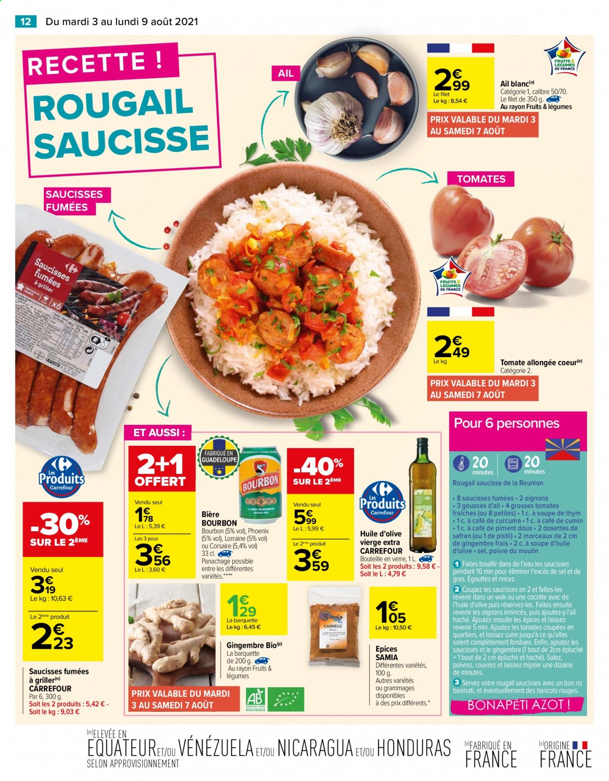 Catalogue Carrefour Hypermarchés - 03/08/2021 - 09/08/2021. Page 12
