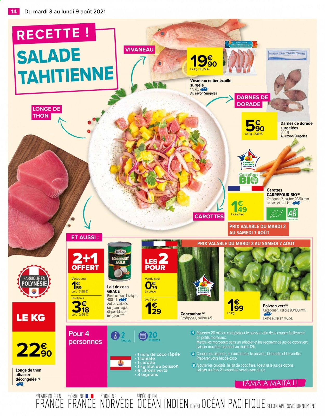 Catalogue Carrefour Hypermarchés - 03/08/2021 - 09/08/2021. Page 14