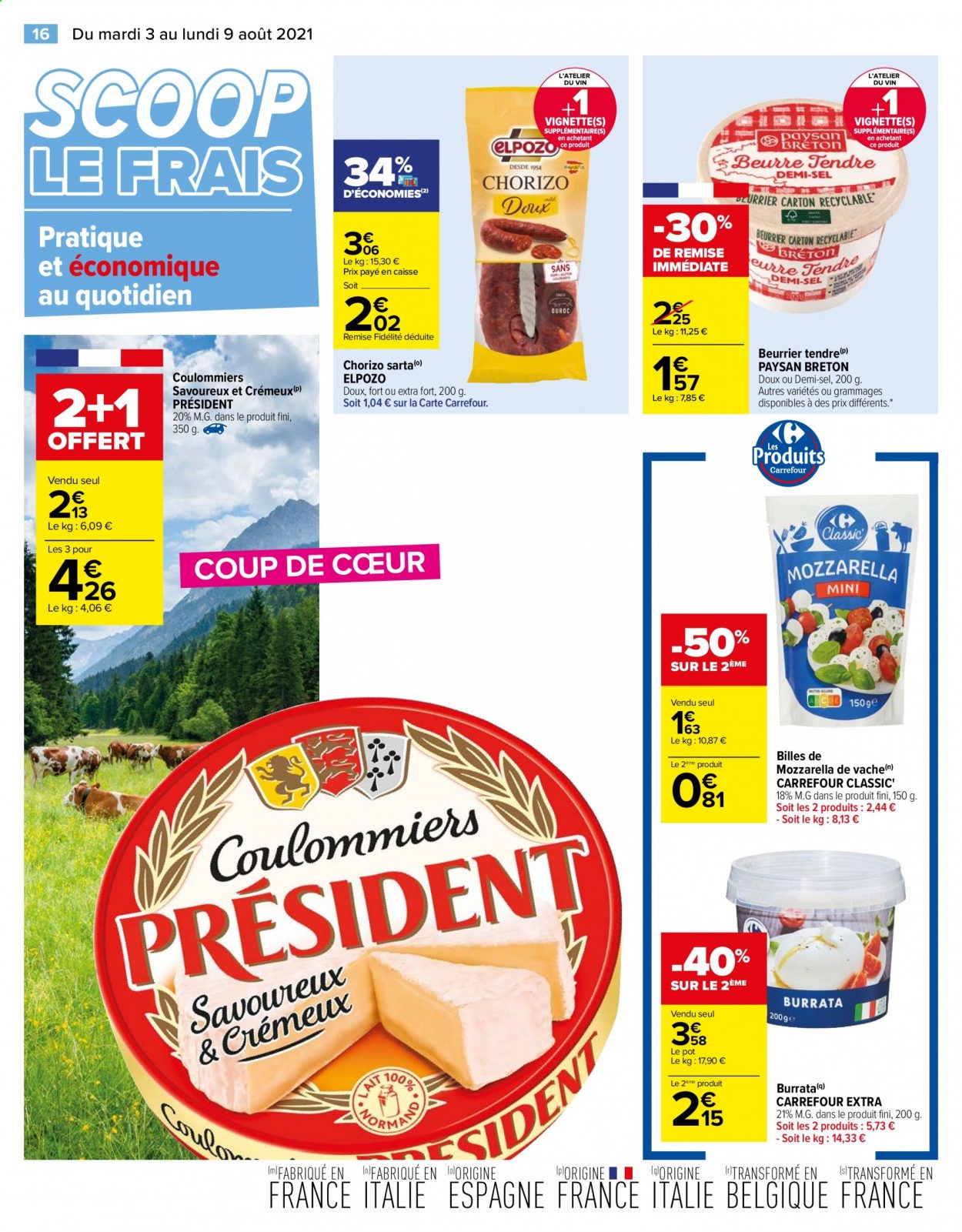 Catalogue Carrefour Hypermarchés - 03/08/2021 - 09/08/2021. Page 16