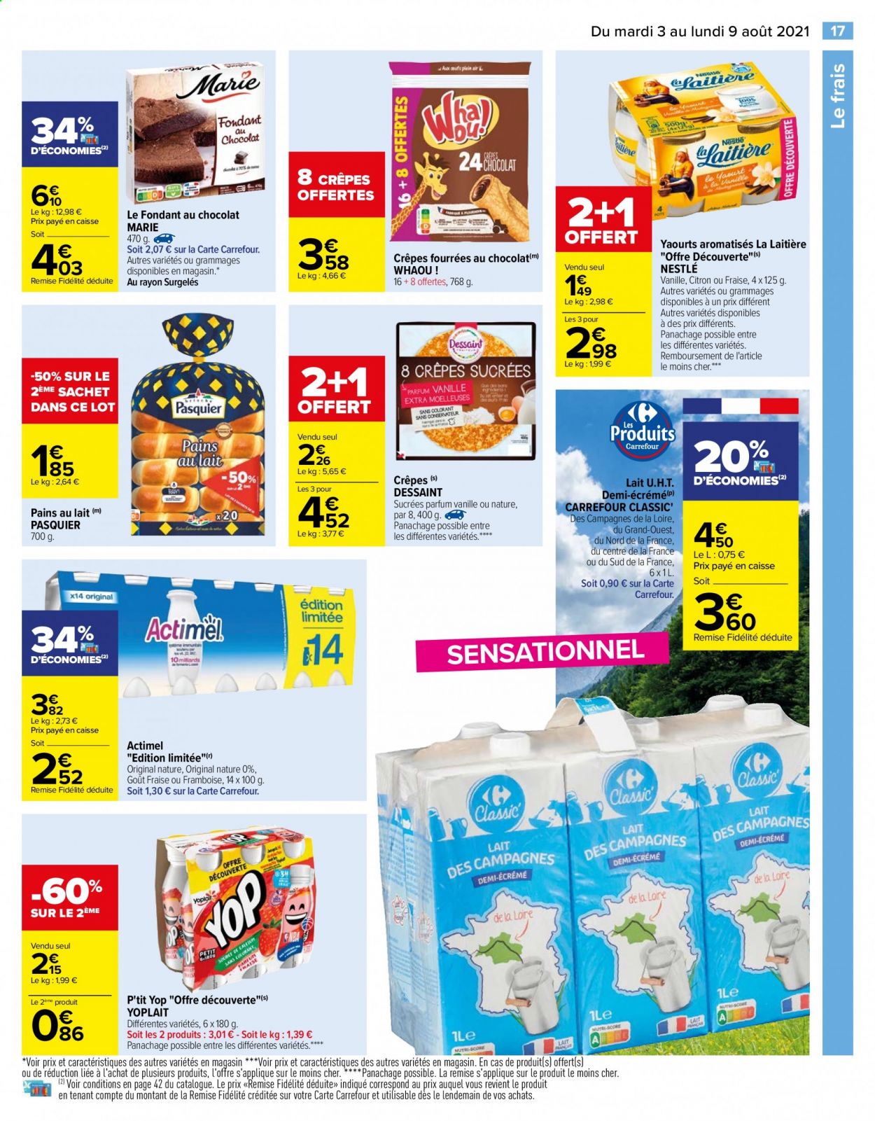 Catalogue Carrefour Hypermarchés - 03/08/2021 - 09/08/2021. Page 17