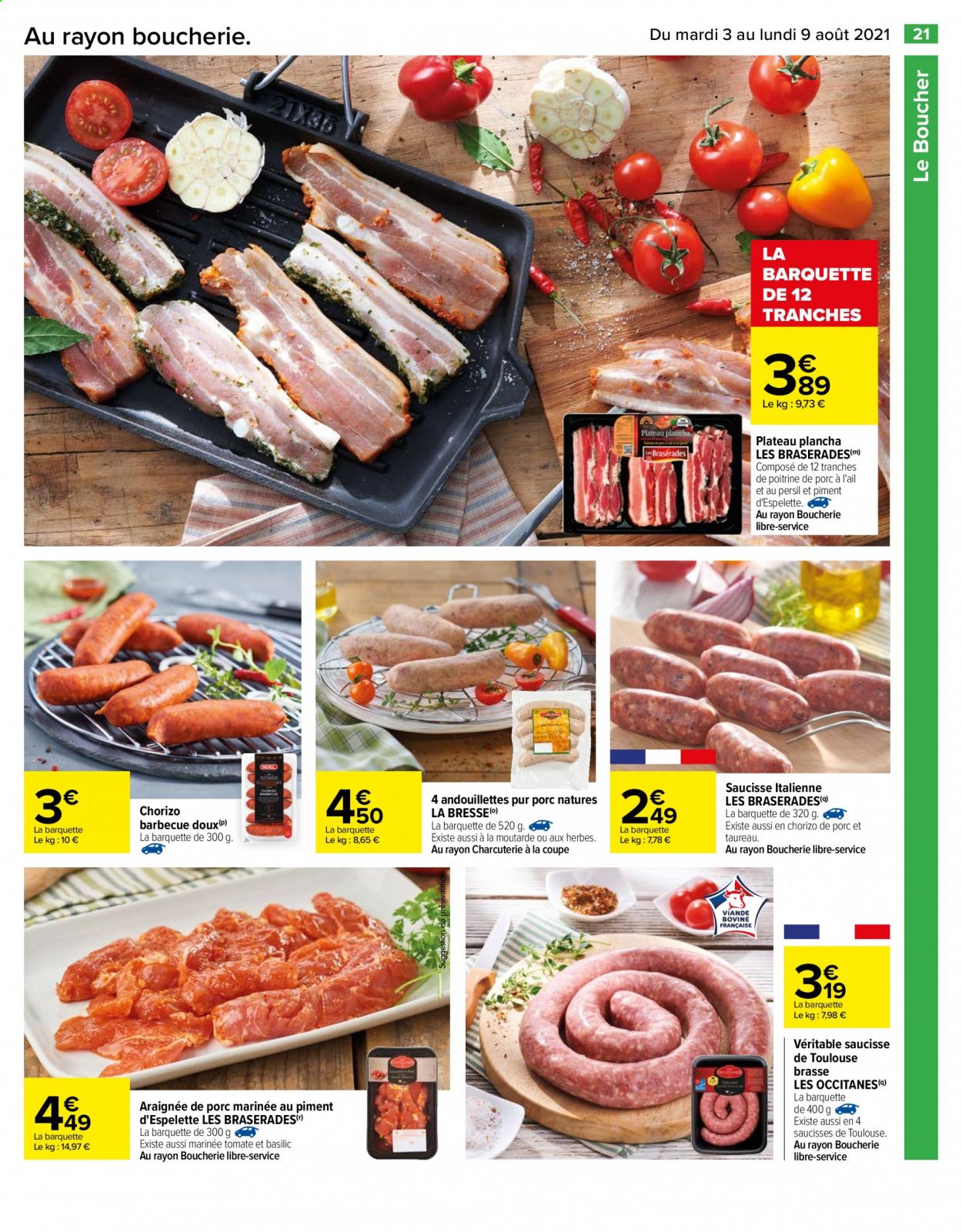 Catalogue Carrefour Hypermarchés - 03/08/2021 - 09/08/2021. Page 21