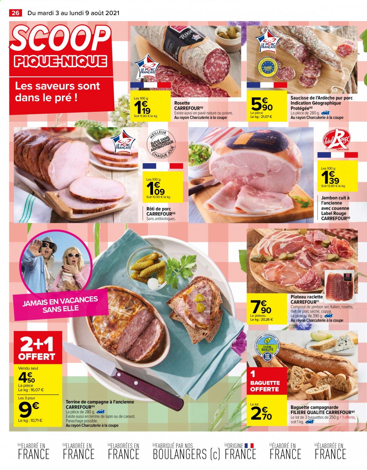 Catalogue Carrefour Hypermarchés - 03/08/2021 - 09/08/2021. Page 26