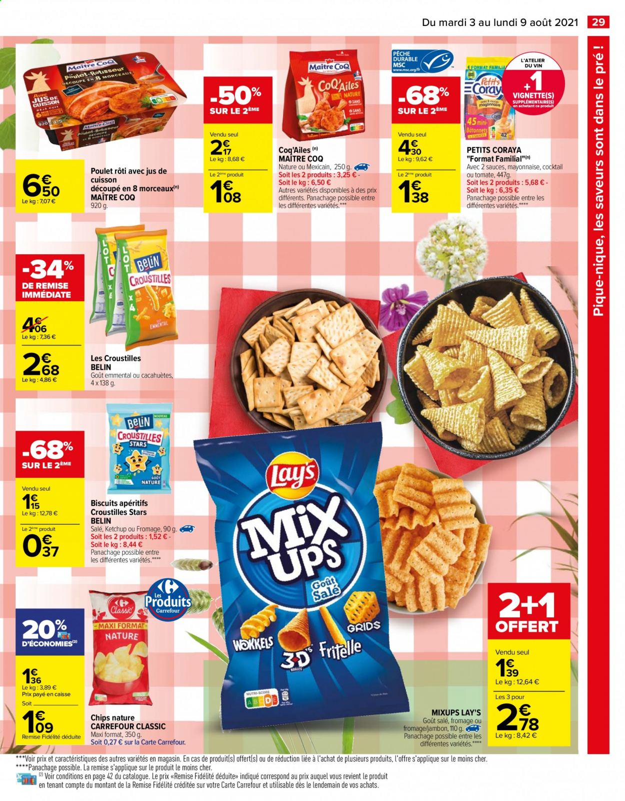 Catalogue Carrefour Hypermarchés - 03/08/2021 - 09/08/2021. Page 29