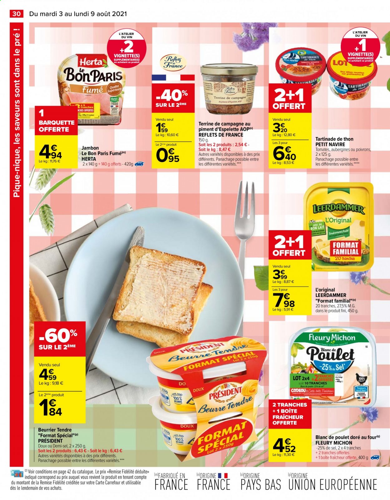 Catalogue Carrefour Hypermarchés - 03/08/2021 - 09/08/2021. Page 30