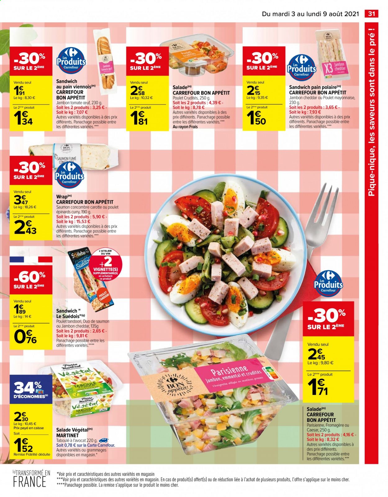 Catalogue Carrefour Hypermarchés - 03/08/2021 - 09/08/2021. Page 31