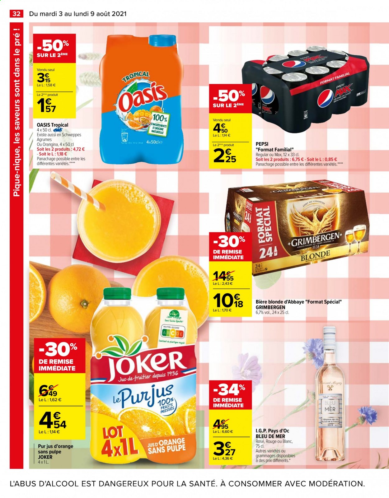 Catalogue Carrefour Hypermarchés - 03/08/2021 - 09/08/2021. Page 32