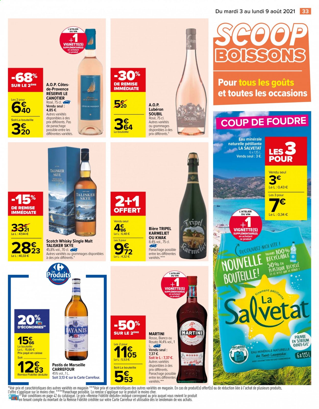 Catalogue Carrefour Hypermarchés - 03/08/2021 - 09/08/2021. Page 33