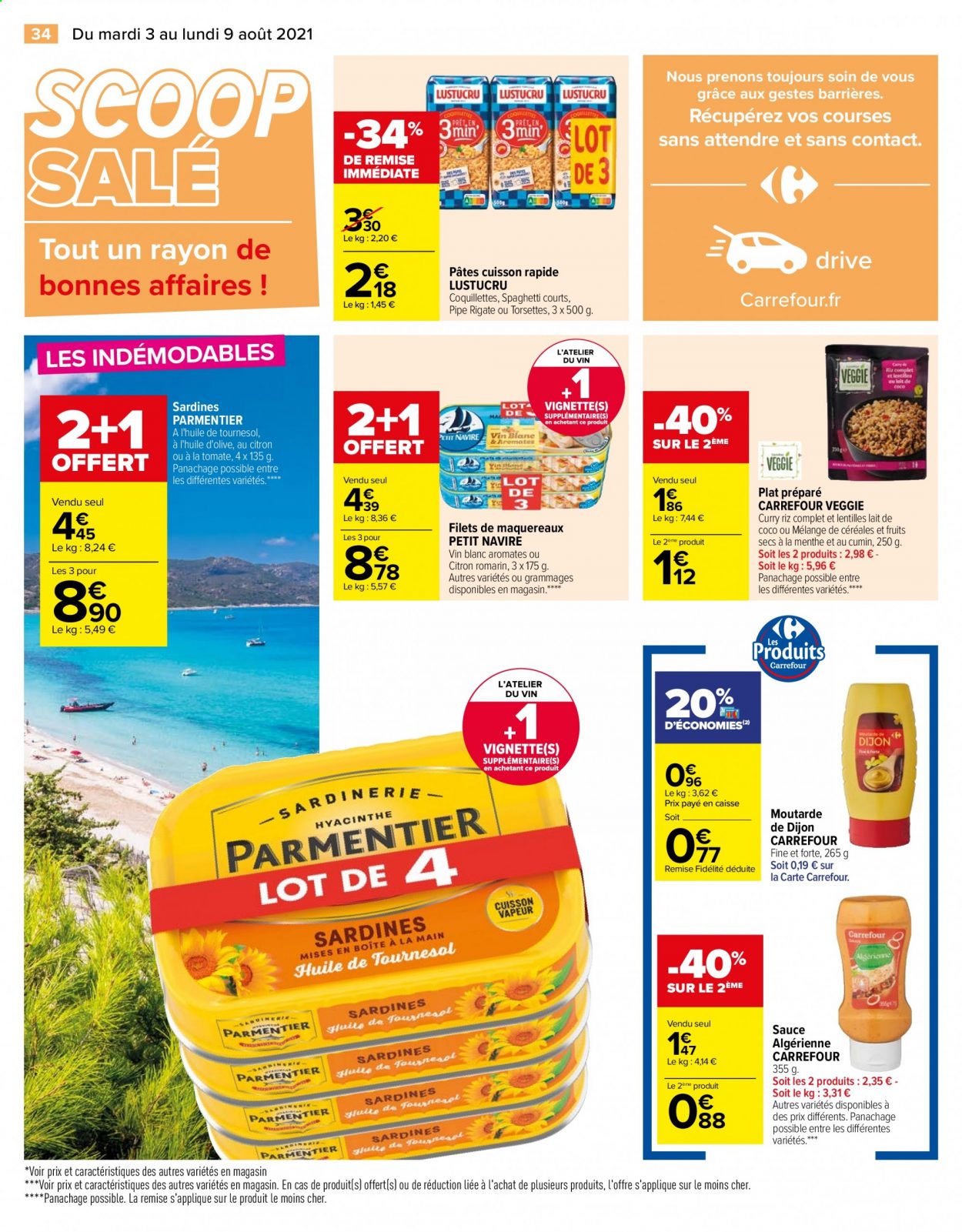 Catalogue Carrefour Hypermarchés - 03/08/2021 - 09/08/2021. Page 34