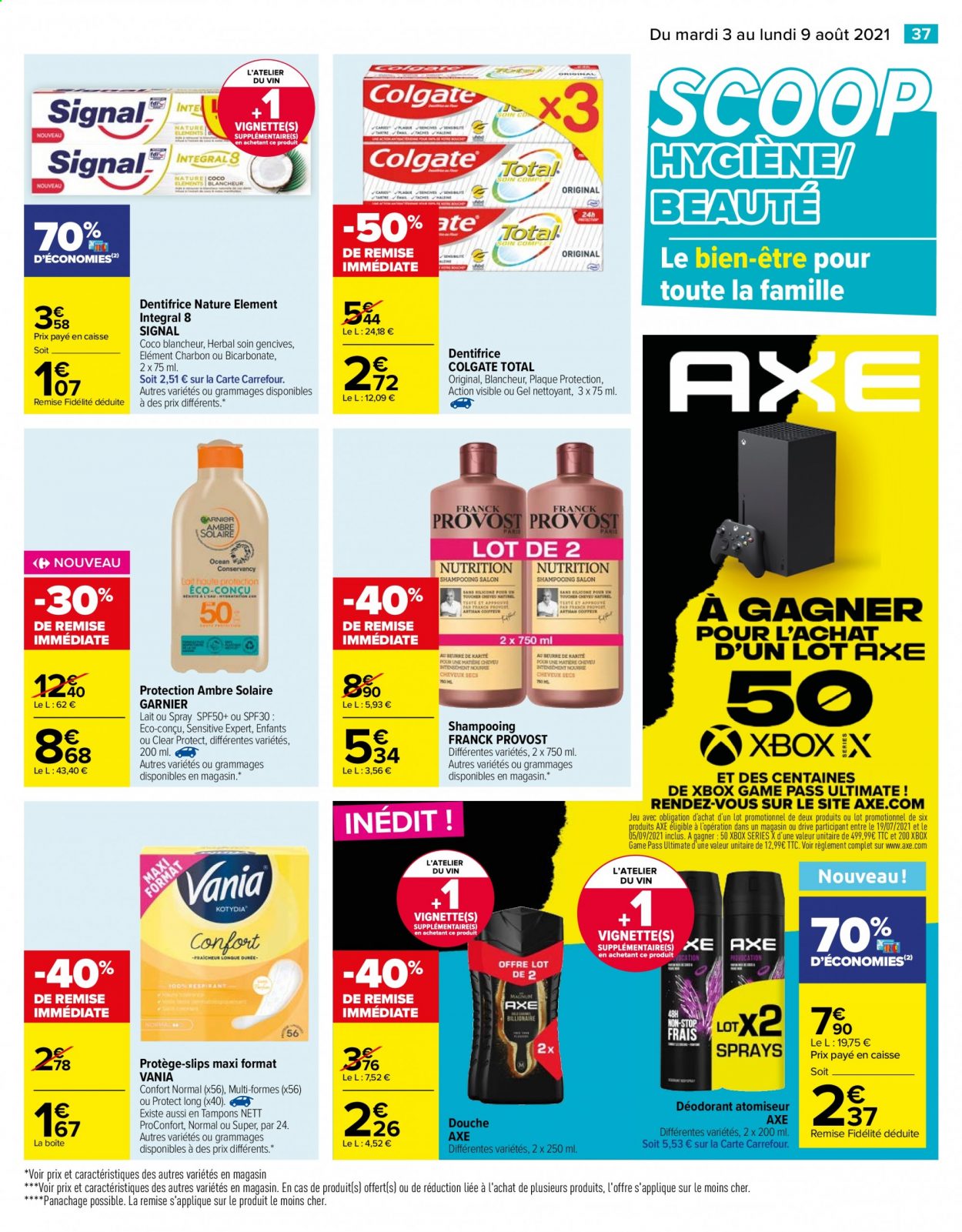 Catalogue Carrefour Hypermarchés - 03/08/2021 - 09/08/2021. Page 37