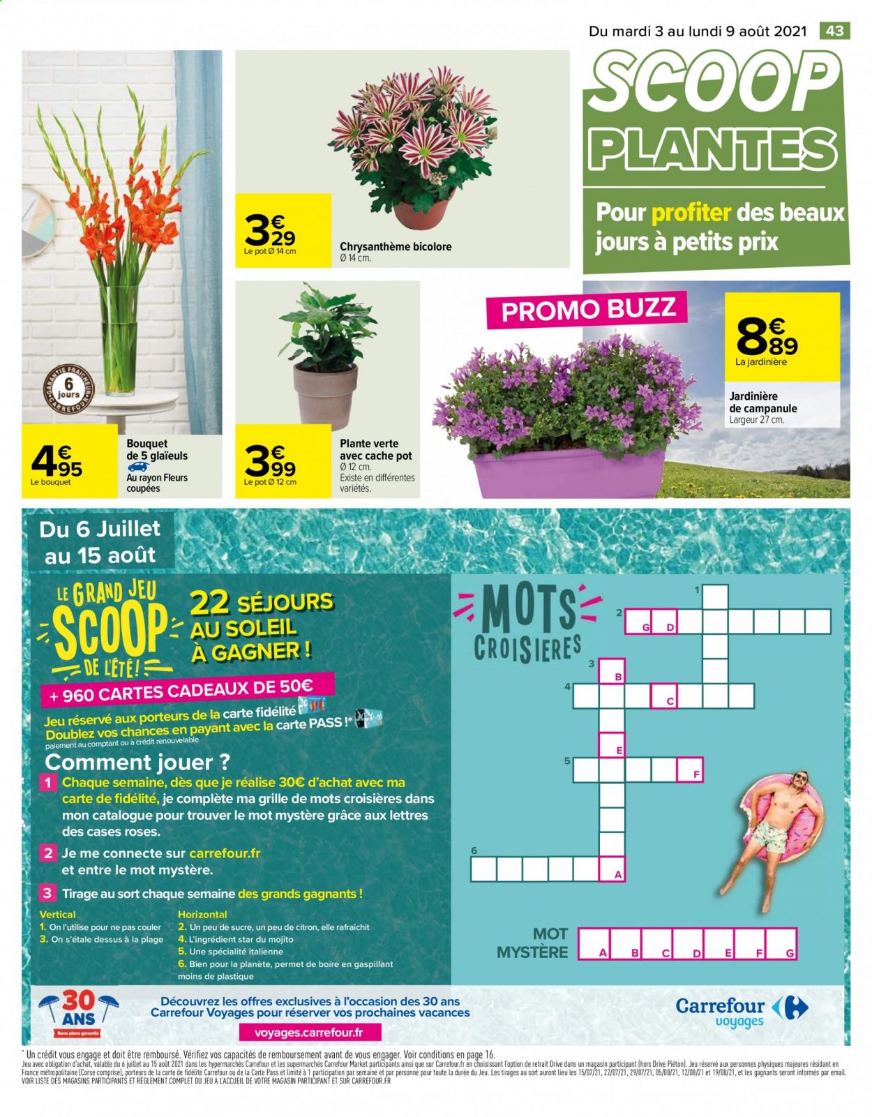 Catalogue Carrefour Hypermarchés - 03/08/2021 - 09/08/2021. Page 43