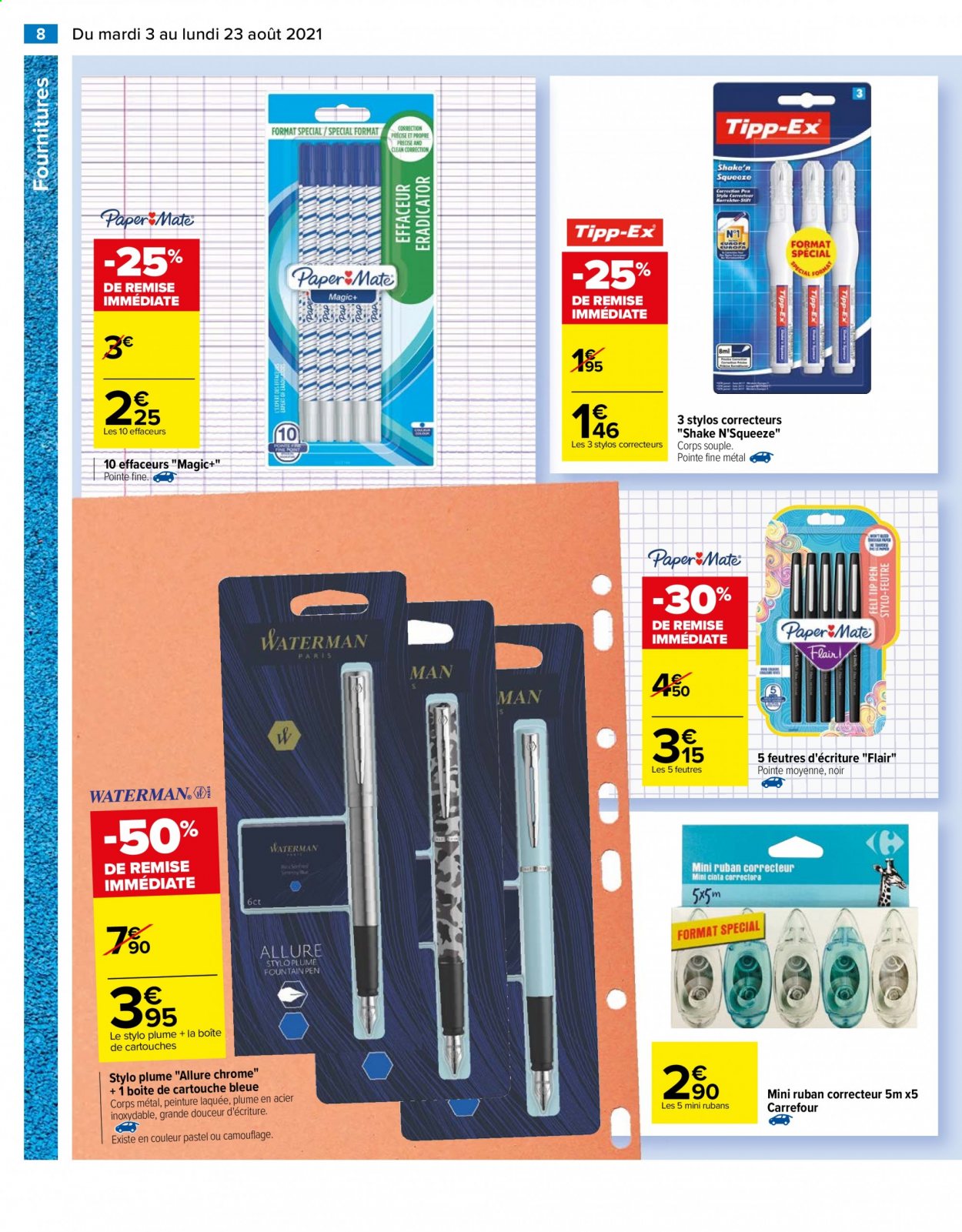 Catalogue Carrefour Hypermarchés - 03/08/2021 - 23/08/2021. Page 8