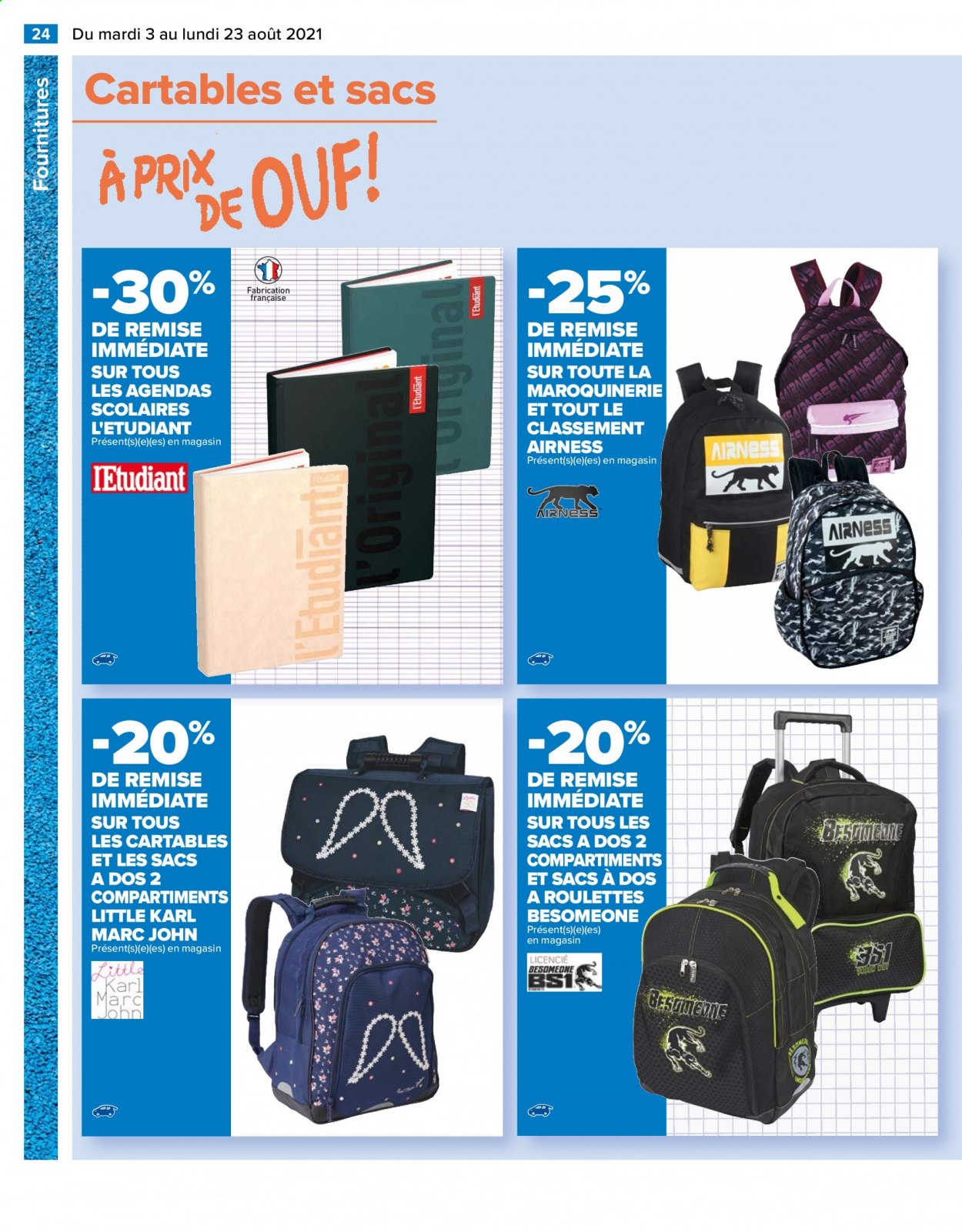 Catalogue Carrefour Hypermarchés - 03/08/2021 - 23/08/2021. Page 24