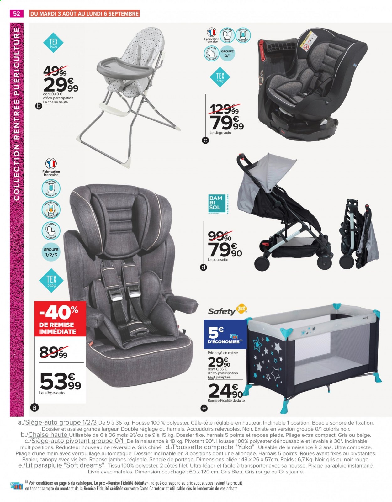 Catalogue Carrefour Hypermarchés - 03/08/2021 - 23/08/2021. Page 52