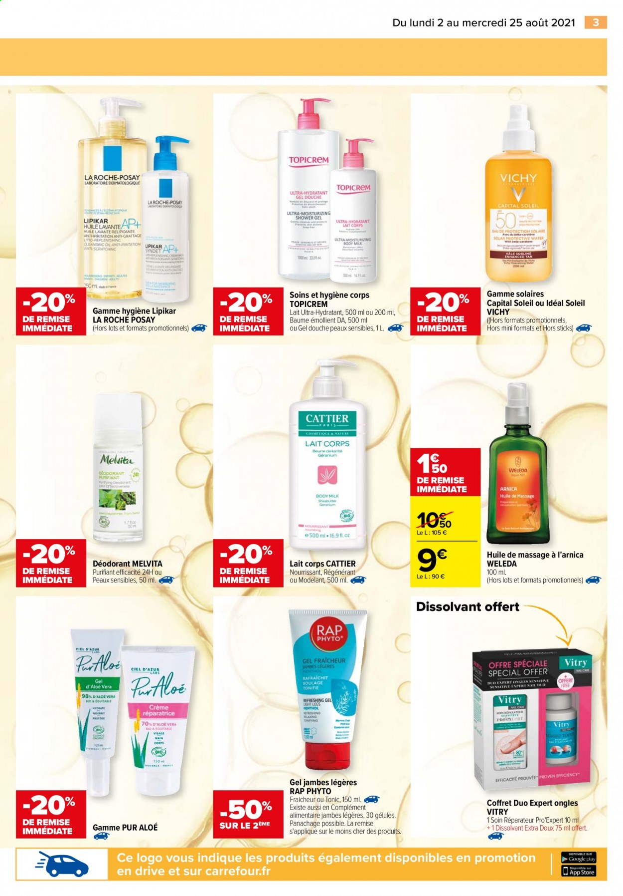 Catalogue Carrefour Hypermarchés - 02/08/2021 - 25/08/2021. Page 3